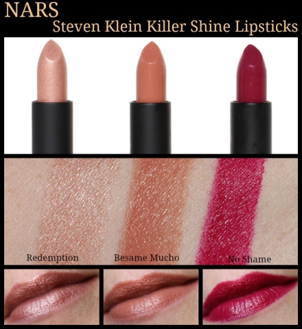 Nars-Killer-Shine-Lipstick-Swatches-